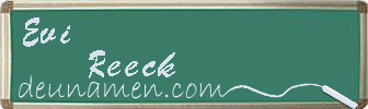 Evi Reeck Visitenkarte